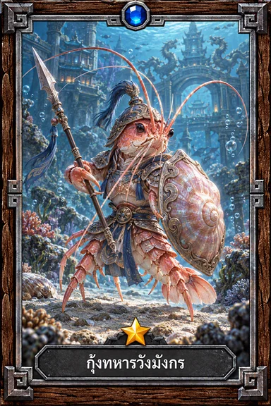 กุ้งทหารวังมังกร