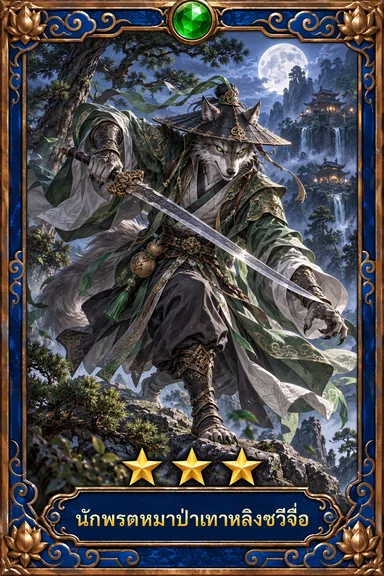 นักพรตหมาป่าเทาหลิงซวีจื่อ